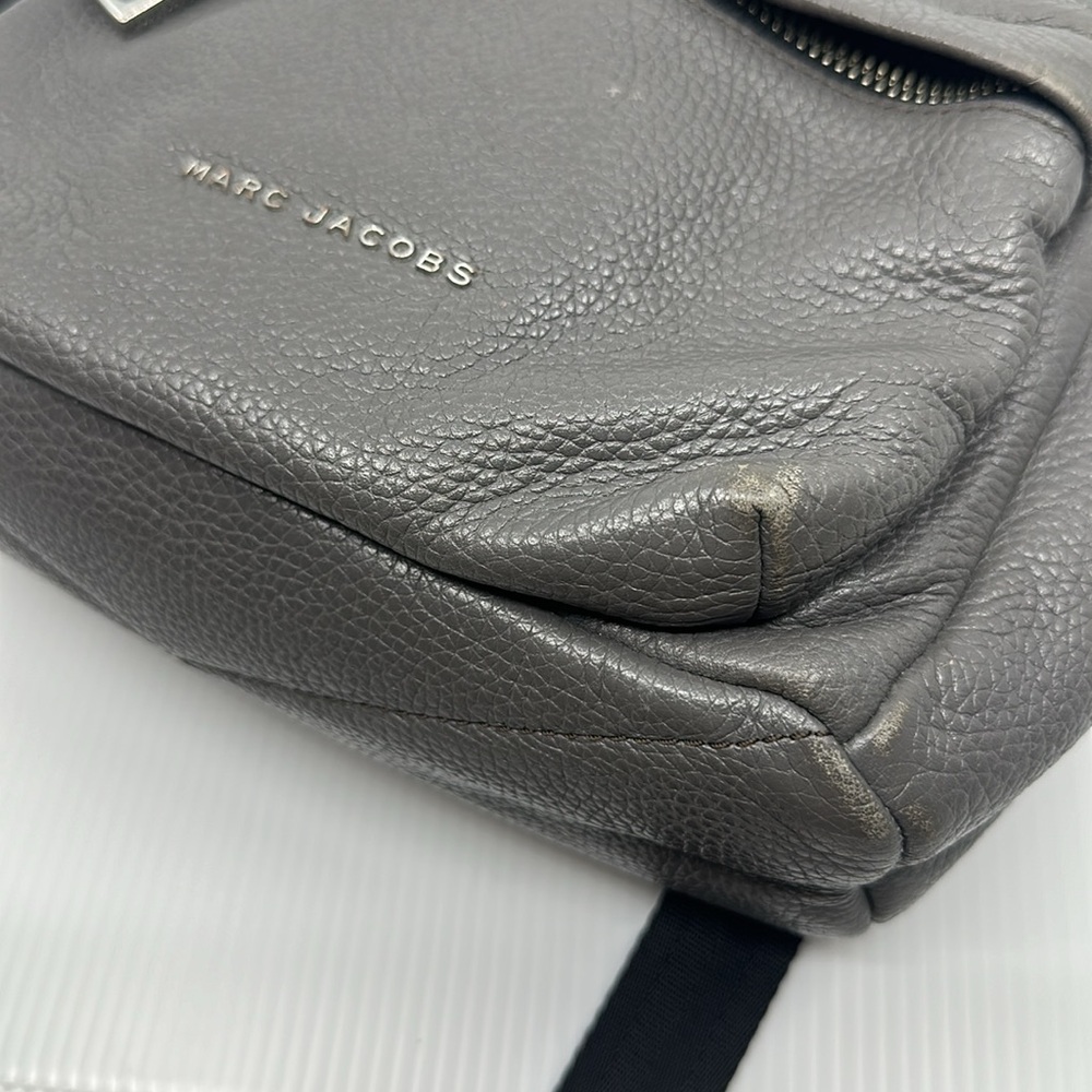 Marc Jacobs Gray Leather Backpack - image 7